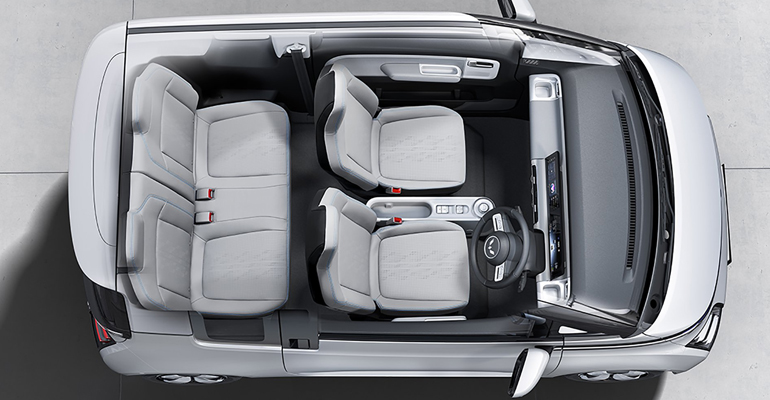 Kapasitas 4 orang dewasa Wuling Air EV - www.wuling-bali.com