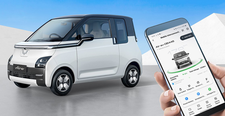 Fitur IoV Air EV - www.wuling-bali.com
